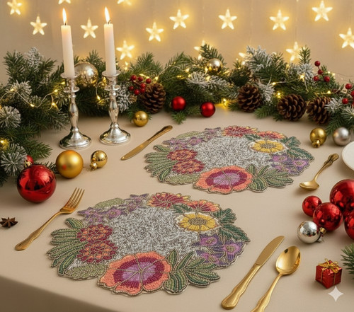 Set handmade beaded - set, of