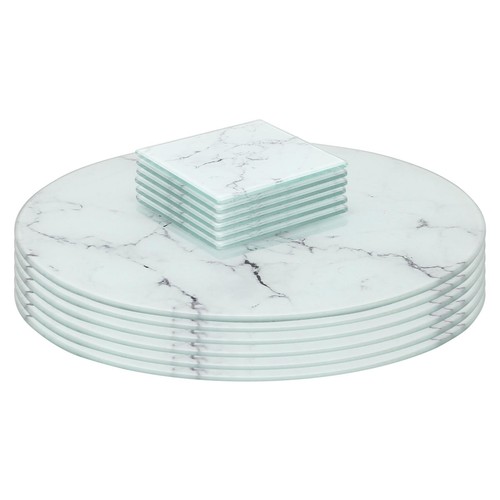 12pc round glass - 12pc,