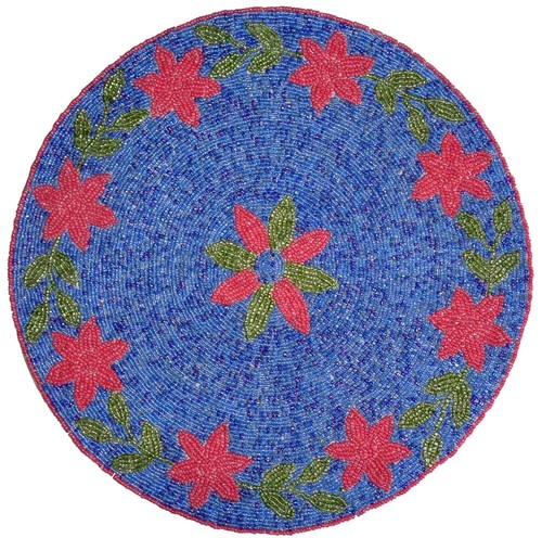 Beaded starburst place - , mats