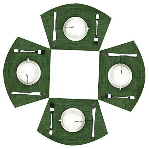 Wedge placemats round table - placemats,,