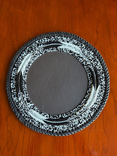 Decorative beaded round - 12",