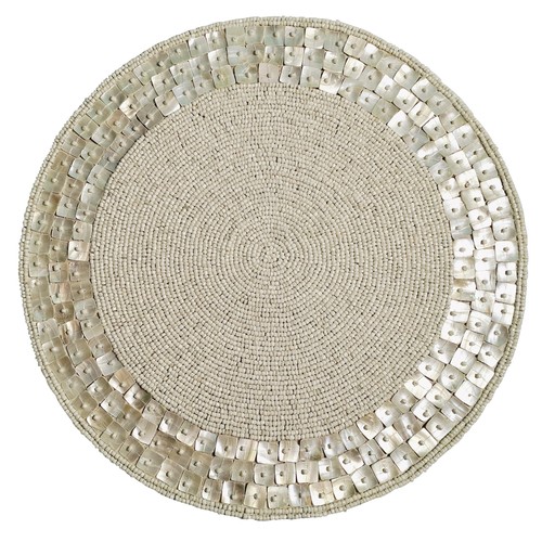Olio marfa beaded placemats - marfa,
