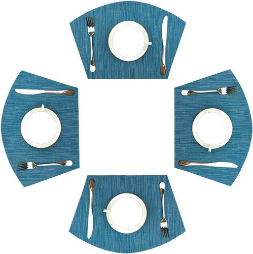 Wedge shape placemats for - shape,