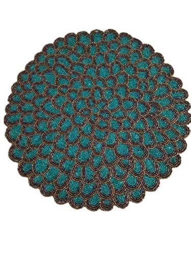 Handcrafted glass beaded - glass,