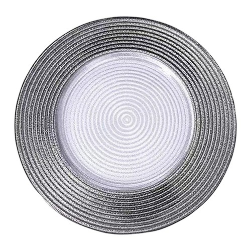 Round charger plate serving - charger,