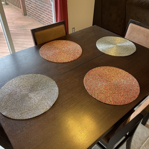 Multi color round glass - multi,