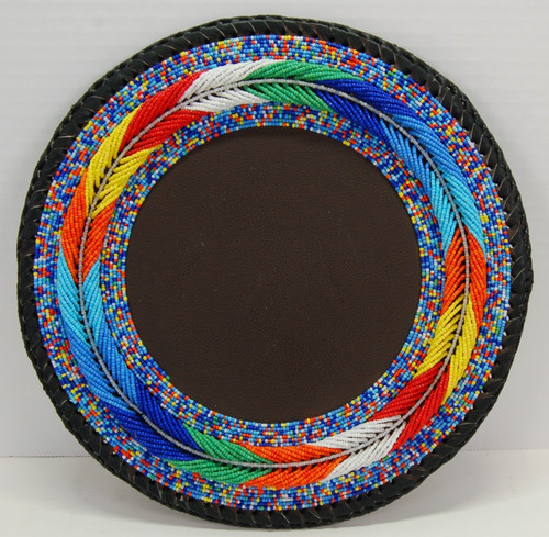 Table mat beaded glass - mat,