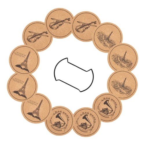 12pcs round cork table - 12pcs,