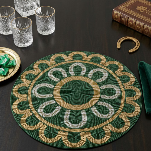 Set 2luxury beaded - set,