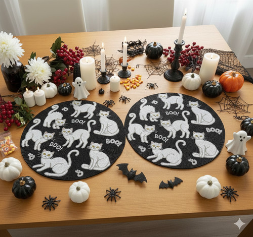 Set beaded halloween - of,