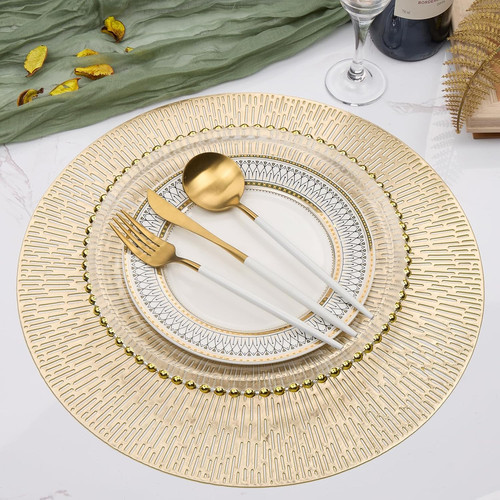 Inch round placemats set of - round,