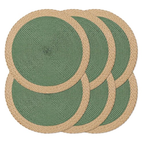 Round placemats set - placemats,